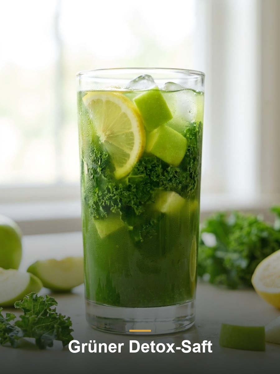 Grüner Detox-Saft